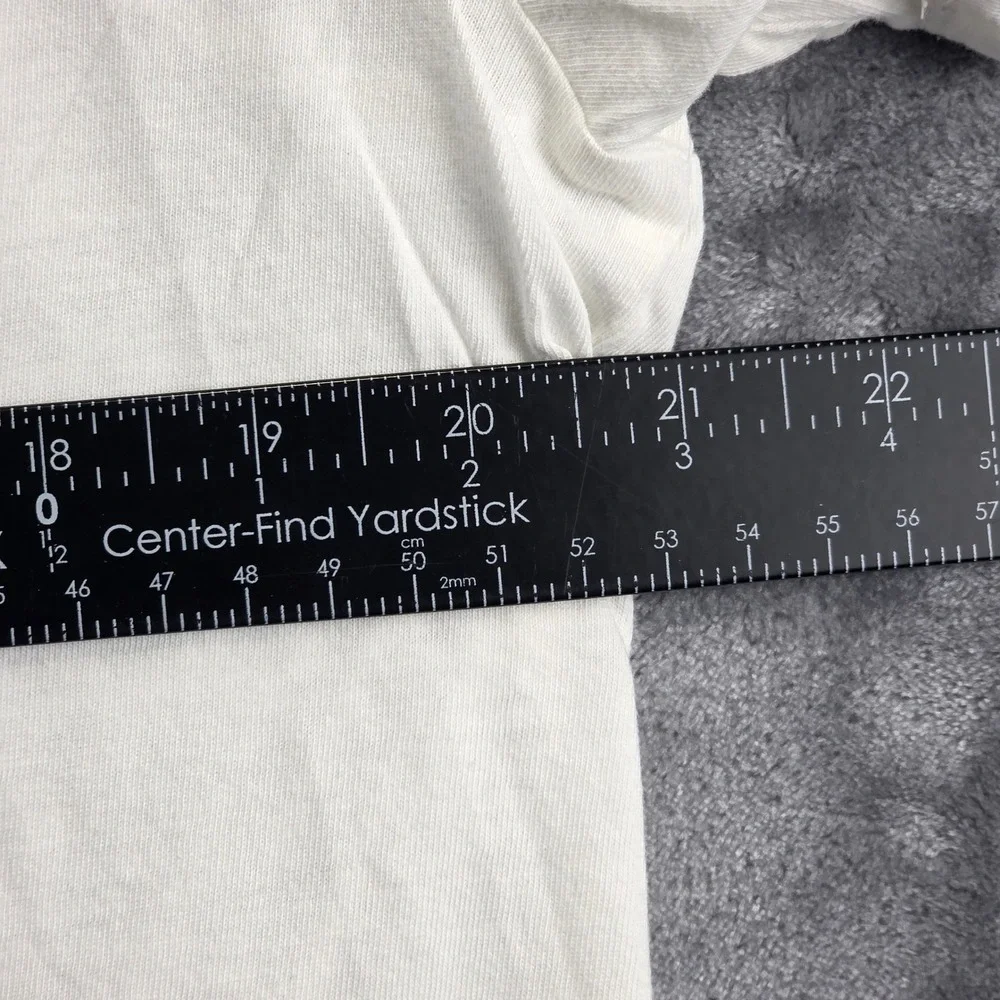Guess T-Shirt Mens XL White‎ Embossed Grid Graphic Los Angeles Cotton Tee - Picture 8 of 8